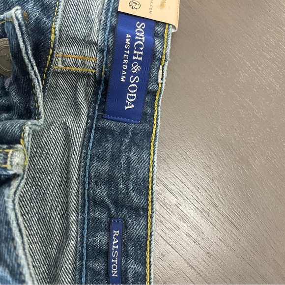 Scotch and Soda Ralston Blue Jeans 36 X 32 NWT - Picture 2 of 7